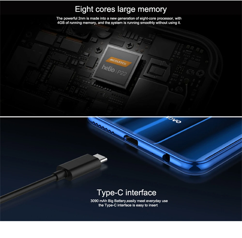 Мобильный телефон lenovo K9, 4 Гб, 32 ГБ, Восьмиядерный процессор MTK6762, 5,7 дюйма, Android 8,1, 3000 Мп+ Мп, мАч(K5S Global