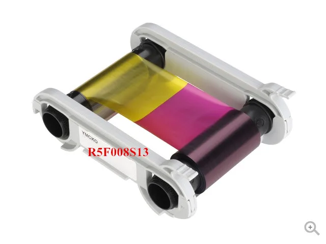 Лента Evolis R5F008S130 YMCKO R5F008S134 R5F008S131 для принтеров карт Zenius Primacy Elypso 300 принтов |