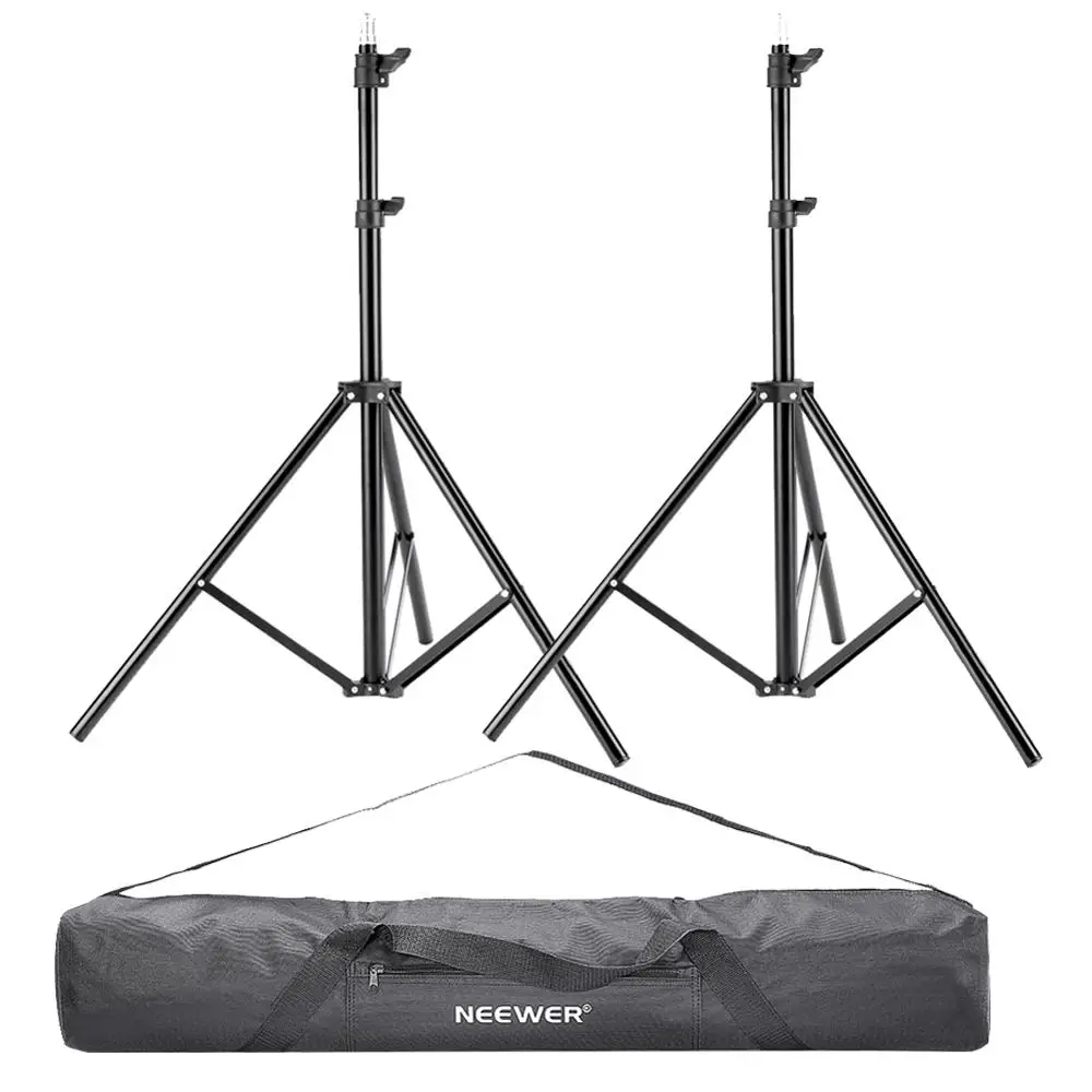 Neewer 2 шт. 75 &quot/6 футов/190 см светильник для фотосъемки с 36&quot/92 сумка переноски