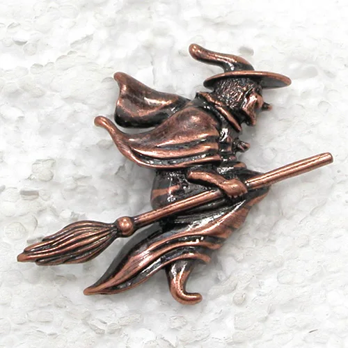Медная брошь в античном стиле Шпилька ведьмы броши C396 C|pin brooch|copper broocheswitch brooch |
