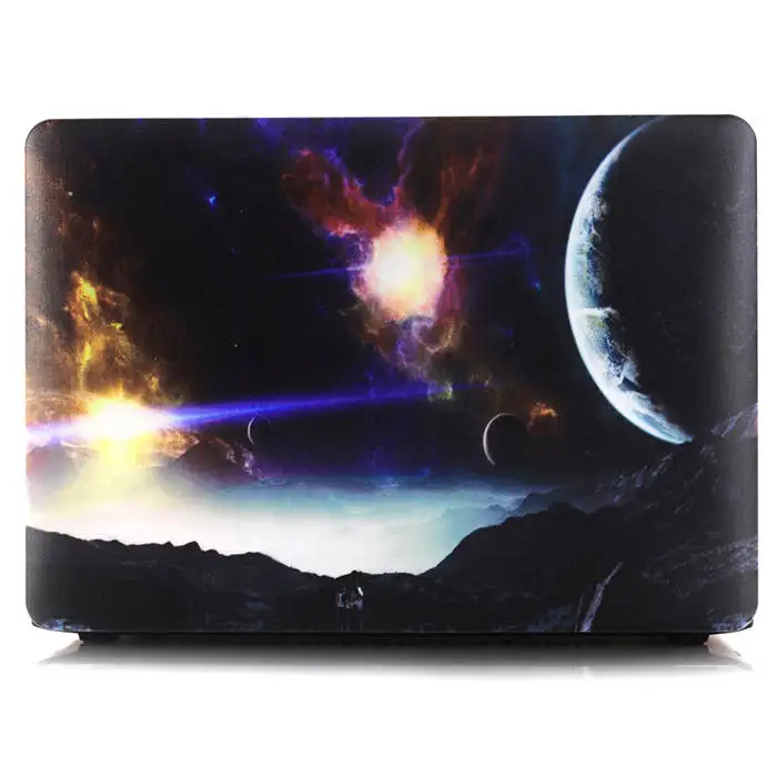 Матовый чехол для Apple macbook Air Pro Retina 11 12 13 15 в стиле Вселенная сумка ноутбука Mac book 3