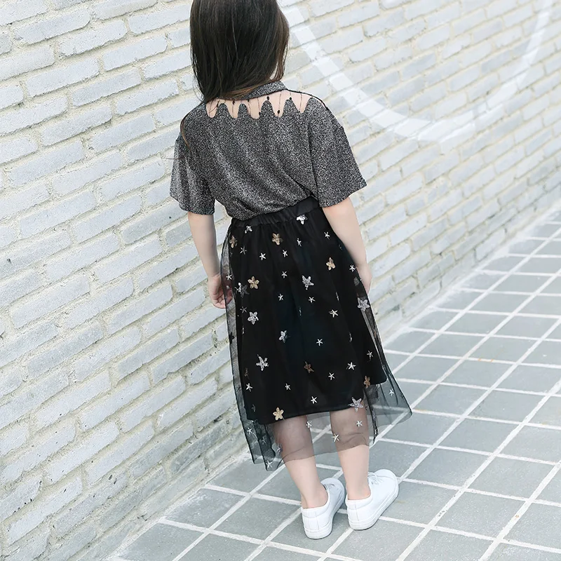 Одежда для маленьких девочек одежда подростков летние комплекты спортивный