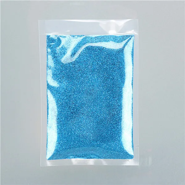 12 AQUA BLUE 50 г металлический блеск для тела и дизайна ногтей порошок тени для век Блеск Мерцающий пыль драгоценный камень DIY ремесло карты украшения рыхлый Пигмент Блеск - Цвет: 12 AQUA BLUE