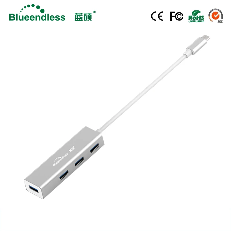 Высокоскоростной конвертер для ноутбуков MAC 5 Гбит/с разветвитель usb c Ethernet порт Type