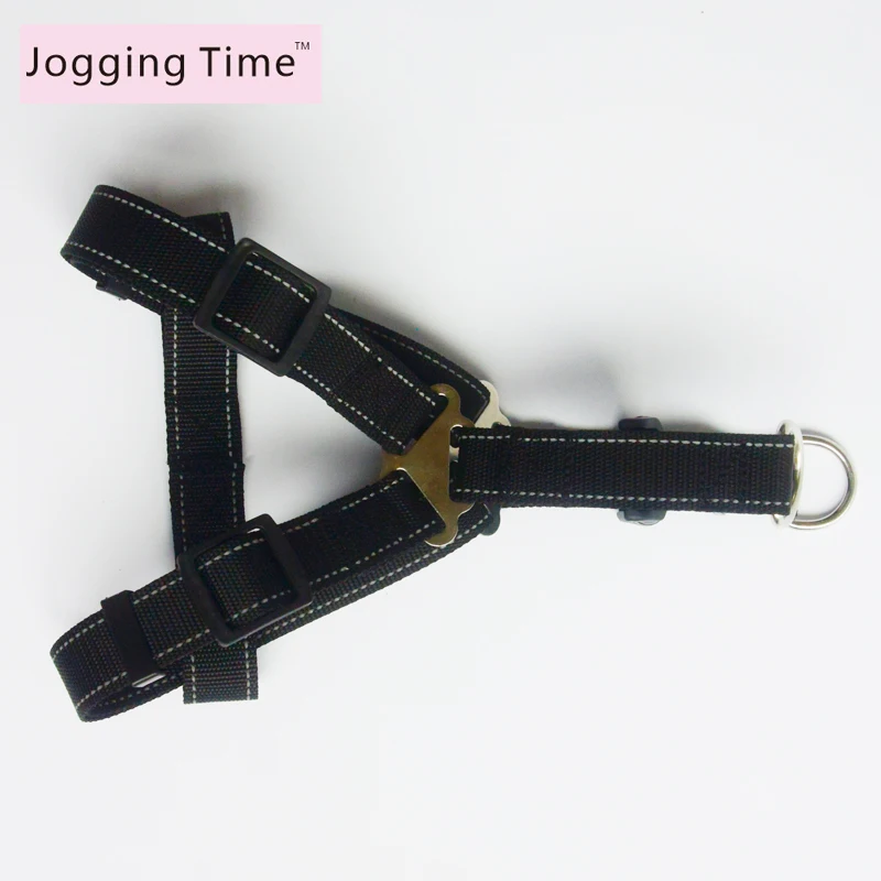 Светоотражающая нейлоновая шлейка для собак регулируемый нагрудный ремень