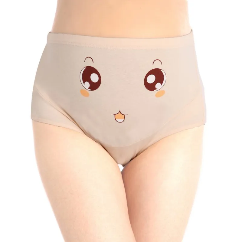 Women Cotton Pregnant Panties High Waist Mother Belly Support Underwear Cartoon Briefs Pregnancy Co1|Женские трусики| |