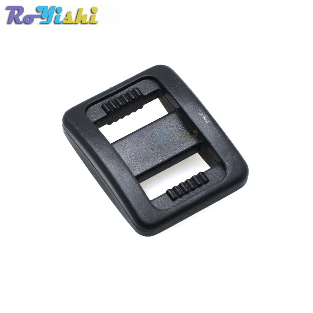 3/8 дюйма пластиковый слайдер Tri-Glide регулировать пряжки лямки рюкзака сетка 10 мм