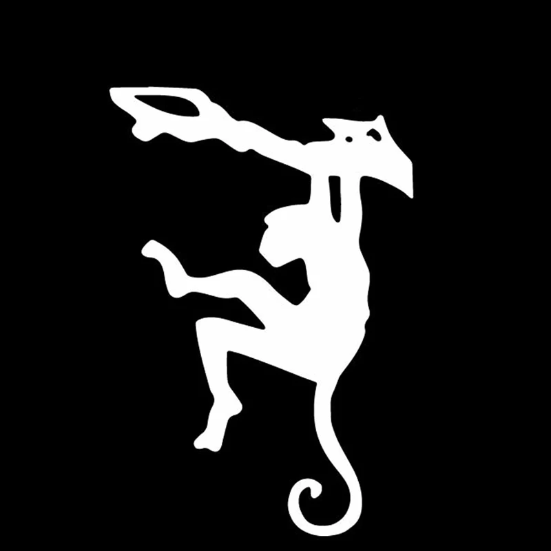 YJZT 11 см * 16 2 Висячие с Обезьянами ветки украшение кузова автомобиля виниловая