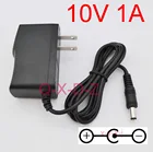 1 шт., высококачественный Импульсный блок питания переменногопостоянного тока 10 в 850мА-1000мА, с отрицательной полярностью внутри штепсельной вилки США 10 в 1 А