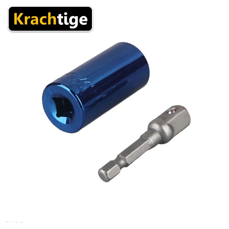 Krachtige 7-19 мм универсальный гаечный ключ набор головок гнездо рукав храповая втулка ключ волшебная ручка ручные инструменты ж/адаптер/5 цветов