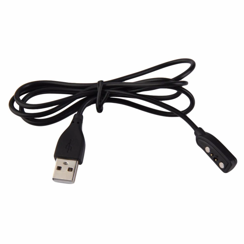 1 м Новый USB кабель для зарядки Smartwatch питание Магнитный переходник провод черный