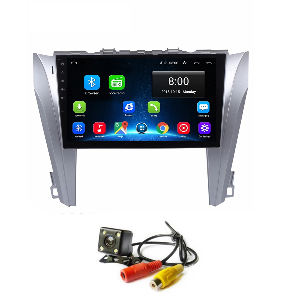 Android 8 1 головное устройство автомобиля GPS Navi для Toyota Camry 2015 стерео автомобильное