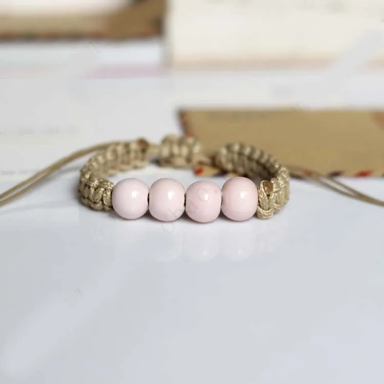 Национальный Ветер плетеная вручную стандартная Бижутерия #1310|bracelet jewelry|bead