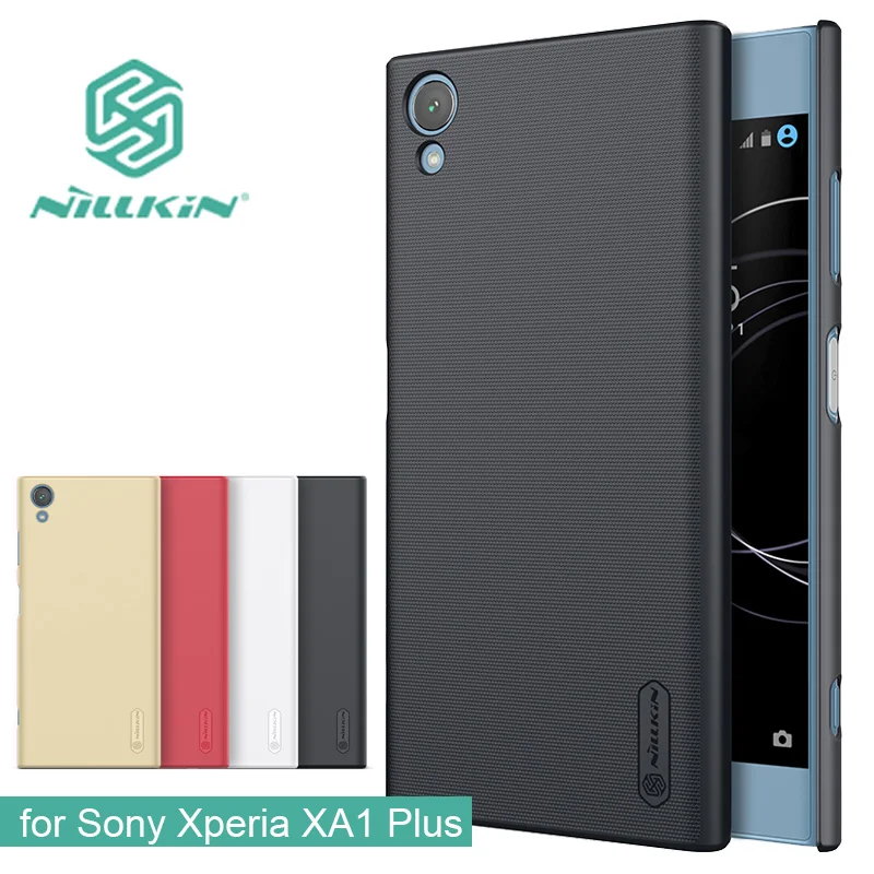Для sony Xperia XA1 Plus Nillkin супер матовый защитный жесткий чехол для задней панели ПК чехол для sony Xperia XA1 Plus Nilkin матовый чехол для телефона
