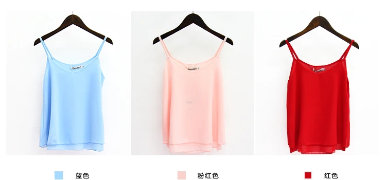 Двухслойная летняя блузка женская без рукавов шифоновая рубашка женская сексуальная майка с треугольным вырезом сплошной Повседневный жилет топы плюс размер 4XL AB774