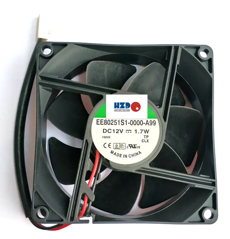ME80251V1 000C A99 EE80251S1 0000 PF80251B3 KD1208PTB1 Вентилятор охлаждения 80*80*25 мм HZDO|cooling fan|original sunone8cm