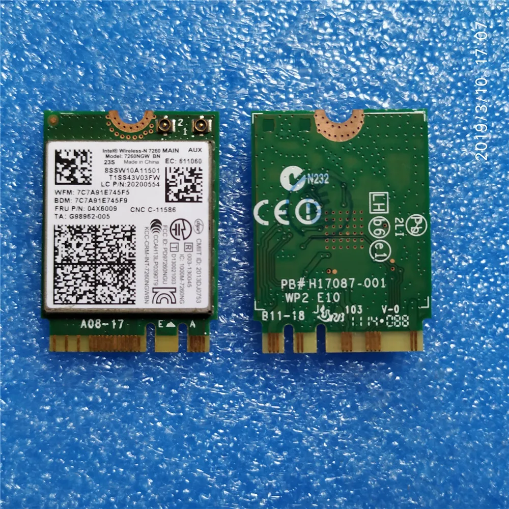 Карта Intel 7260ngw Wireless N WiFi для Lenovo ThinkPad Yoga 14 X240 T440 T440P T440S FRU 04X6009|yoga 14|card cardcard wifi |