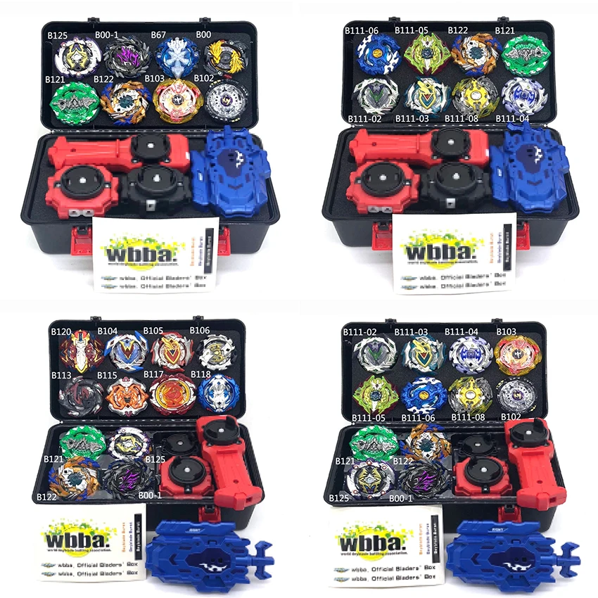 B 133 коробки Топ пусковые установки Такара TOMY Beyblades burst игрушки bables Toupie Gyro Металл