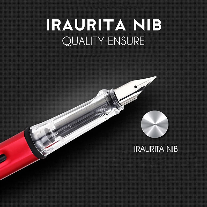 Металлическая авторучка safari Al Star F 0 5 38 Iraurita nib розовая Золотая клипса роскошные