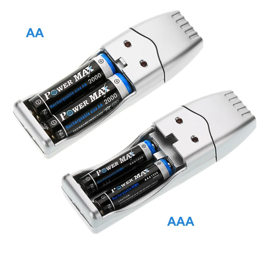 1 шт. универсальное зарядное устройство USB AA AAA для перезаряжаемых Ni MH CD