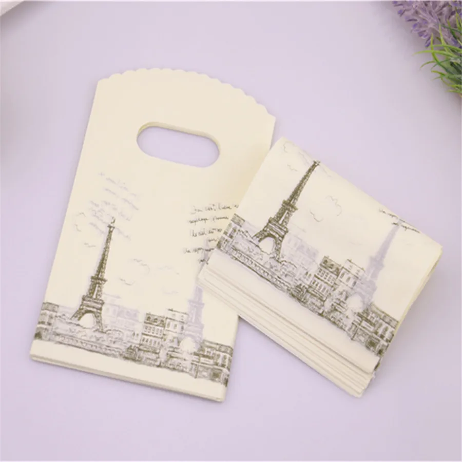 2016 новый дизайн хит продаж оптовая продажа 100 шт/партия 9*15 см бежевый Эйфелева