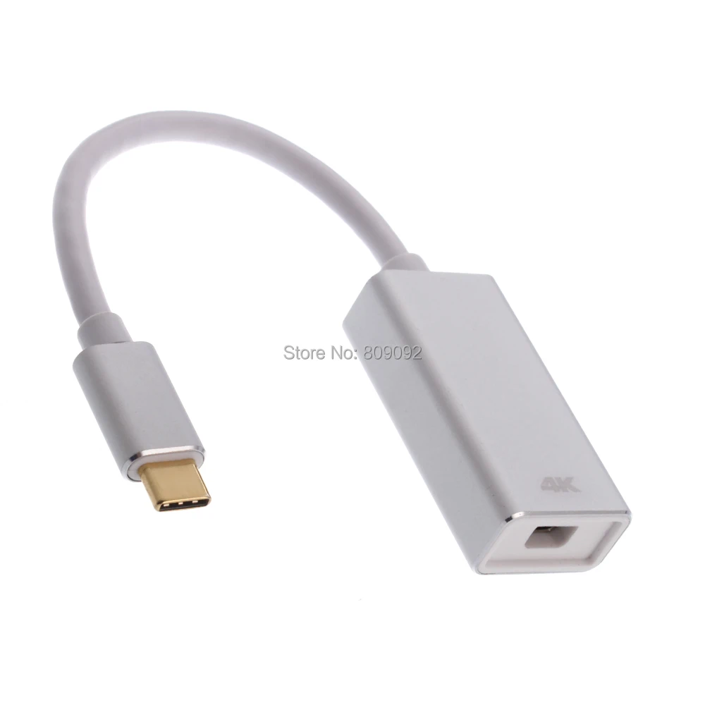 Адаптер все в одном с USB 3 1 типа C на Mini Displayport/VGA/HDMI/DP поддержкой 4k штырь-гнездо