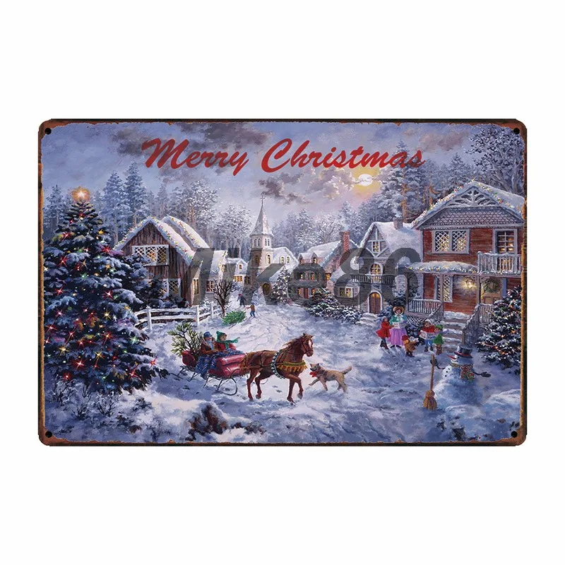 [Mike86] с надписью &quotMerry Christmas&quot &quotСанта Клаус&quot &quotСнеговик&quot &quotОлень&quot декор