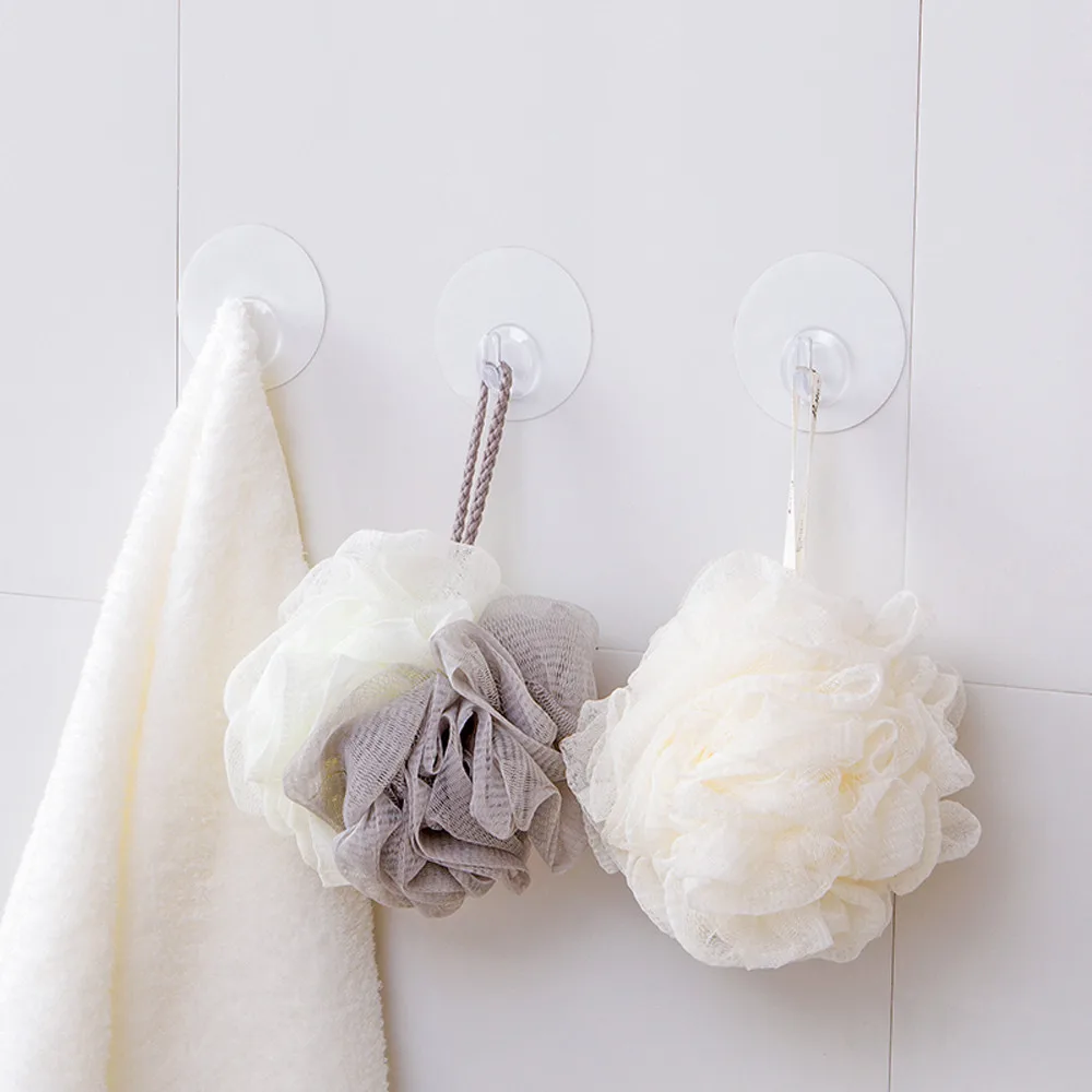 Новый крючок 1 шт. прозрачная паста сильная Водонепроницаемая Ванная стена на