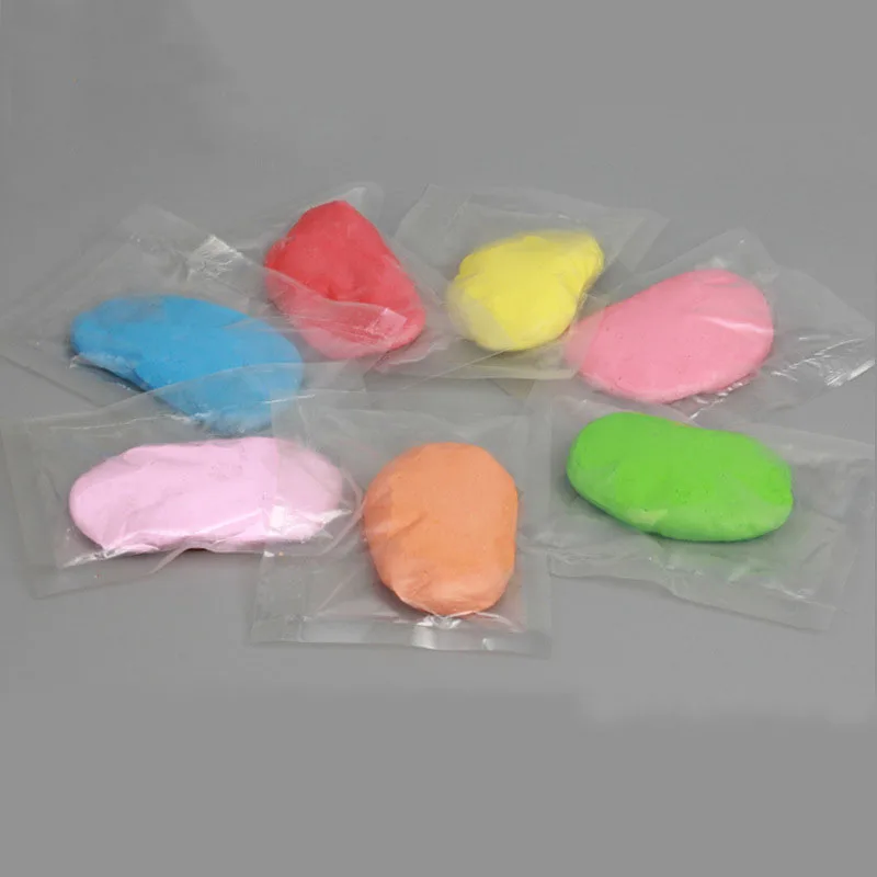 1 шт.. Детские сувениры ручной работы с принтом отпечатка ноги сухой мягкой глины