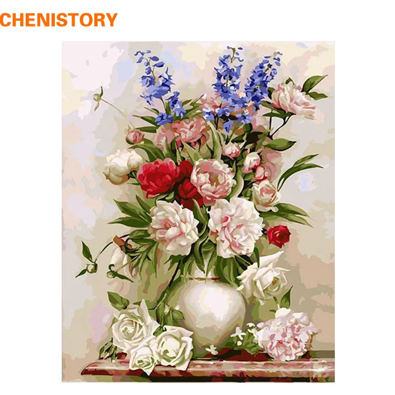 

Frameless DIY Painting By Numbers Home Decor Kits Oil Painting On Canvas Drawing Painting By Numbers For Wall Art Picture