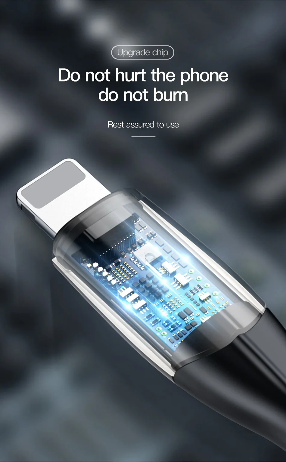 Baseus 2.4A Освещение USB кабель для iPhone Xs Max Xr X S 8 7 6 5S iPad кабель передачи данных для быстрой зарядки зарядное устройство шнур Кабели для мобильных телефонов