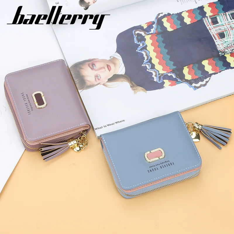 Женский короткий кошелек Baellerry на молнии Liusu 2019 | Багаж и сумки