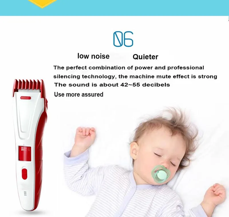 NewView Electric Hair Trimmer Rechargeable Clipper Haircut Machine Beard Hairclipper For Child | Бытовая техника