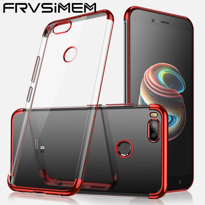 Frvsimem прозрачный ТПУ чехол для Xiaomi Mi 8 SE 6 A1 RedMi 5 Plus 5A 4A 4X Pro Prime Note 4 глобальная версия