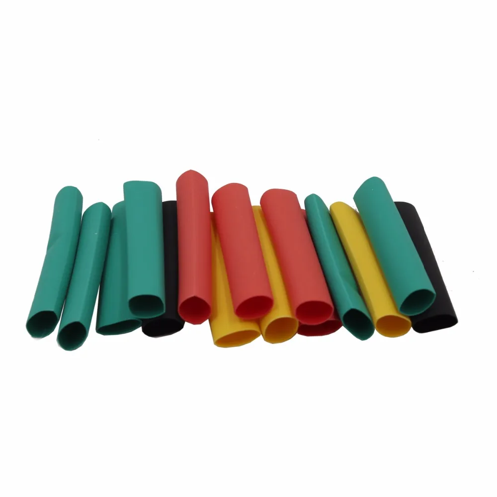 328Pcs 2: 1 Assorted Heat Shrink Tubing Tube Sleeves Wrap Wire Set 8 size Multicolor/Black Polyolefin Tub 20%off | Обустройство дома
