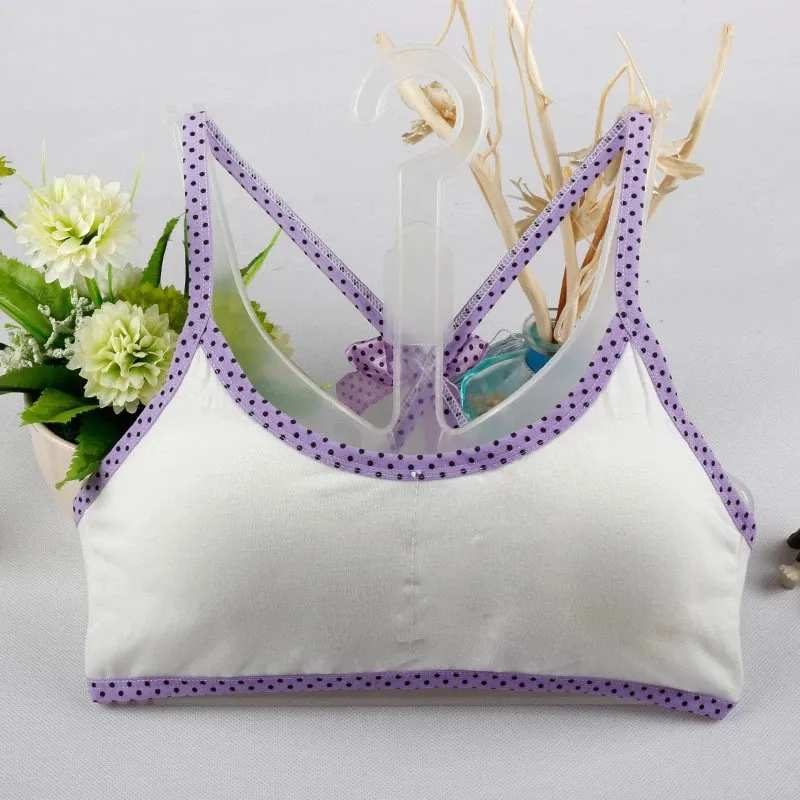 4 шт./лот новый прекрасный бюстгальтер Обувь для девочек Нижнее Бельё жилет