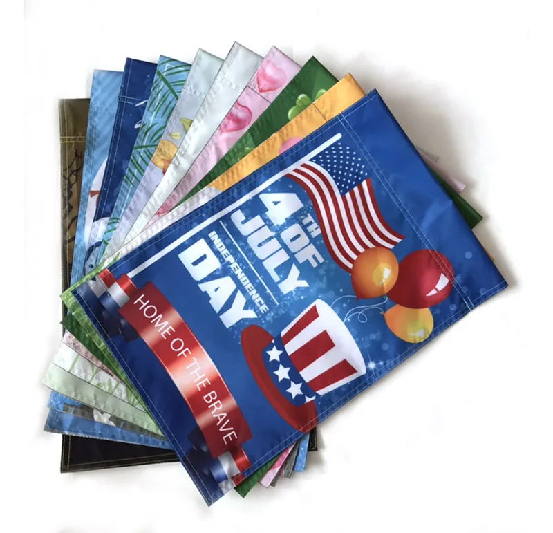 

seasonal garden flag Christmas flag blank garden flags wholesale gardens flags