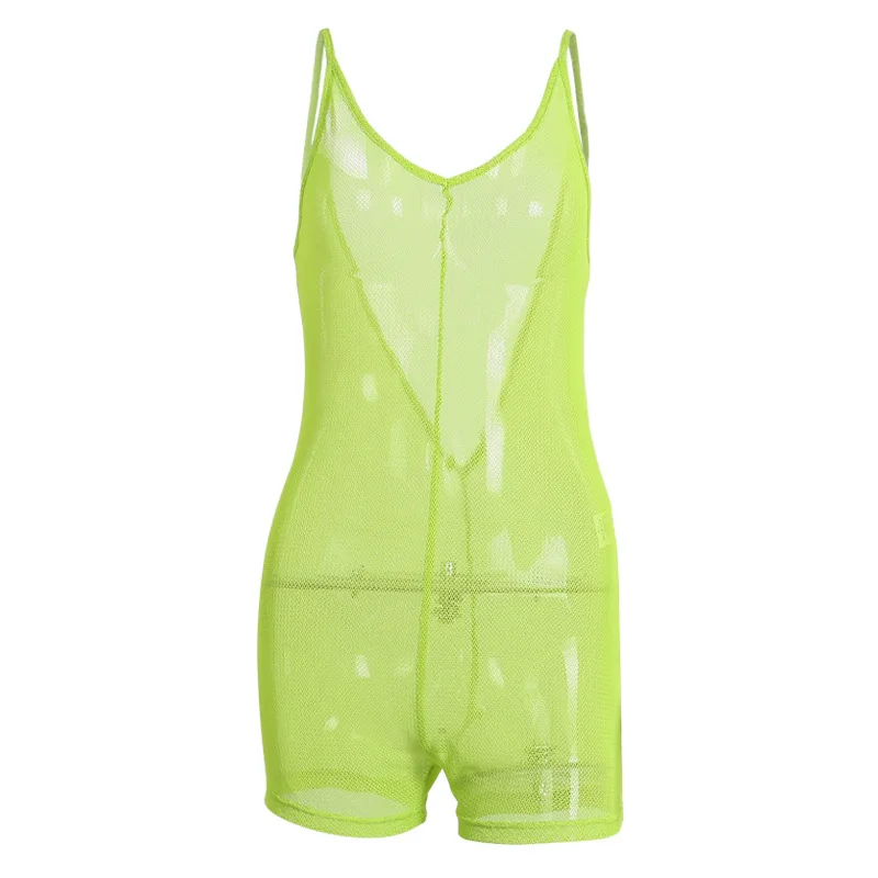 Женский сетчатый комбинезон Bella Philosophy пляжные покрывала с открытой спиной