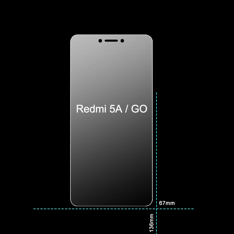 2 шт. закаленное стекло для Xiaomi Redmi Go стекло для Redmi Go Защитное стекло для телефона для Xiaomi Redmi Go защита экрана