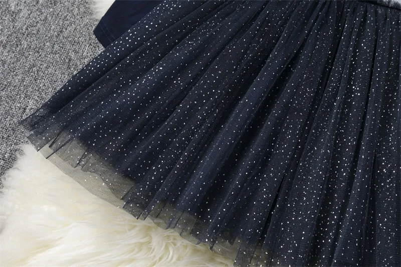 Женское платье с длинным рукавом детское праздвечерние чное единорогом 2019