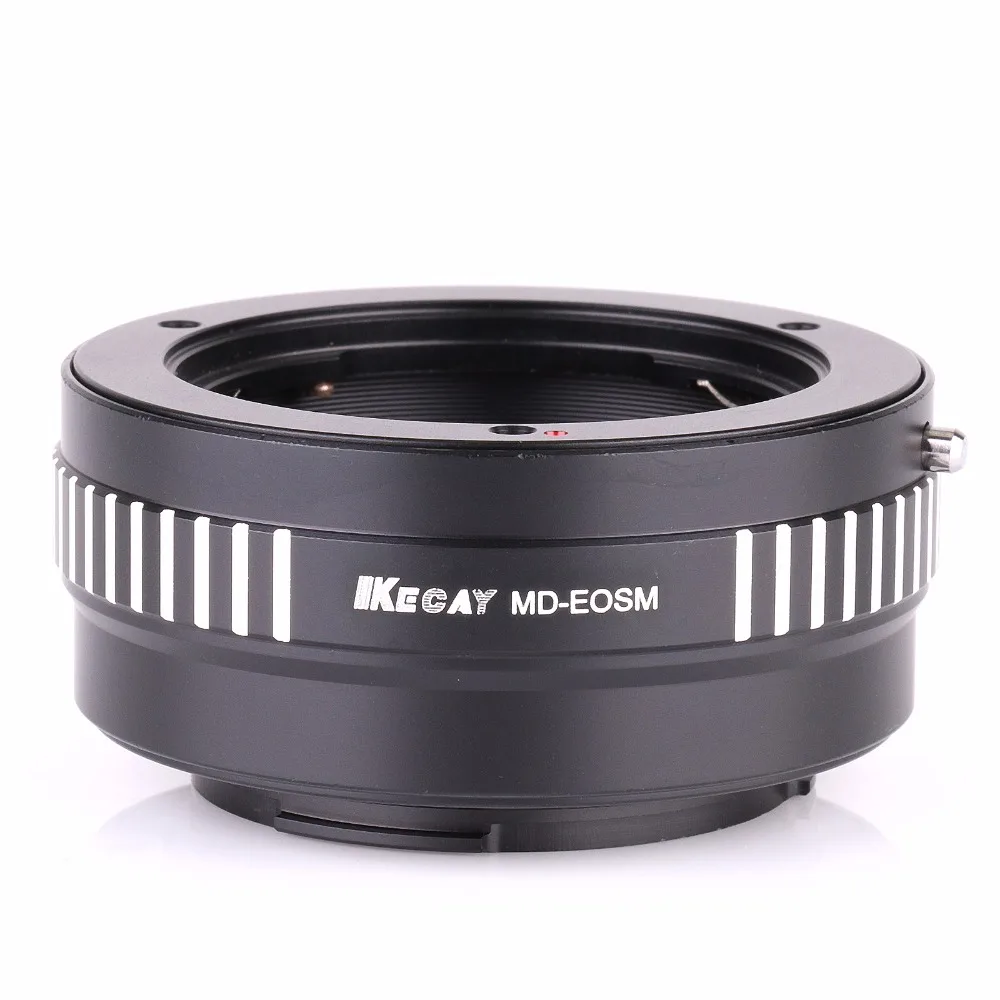 MD EOSM Крепление объектива переходное кольцо для Minolta MC Canon EOS M EF M5 M10 M3 M2 камера 4|lens