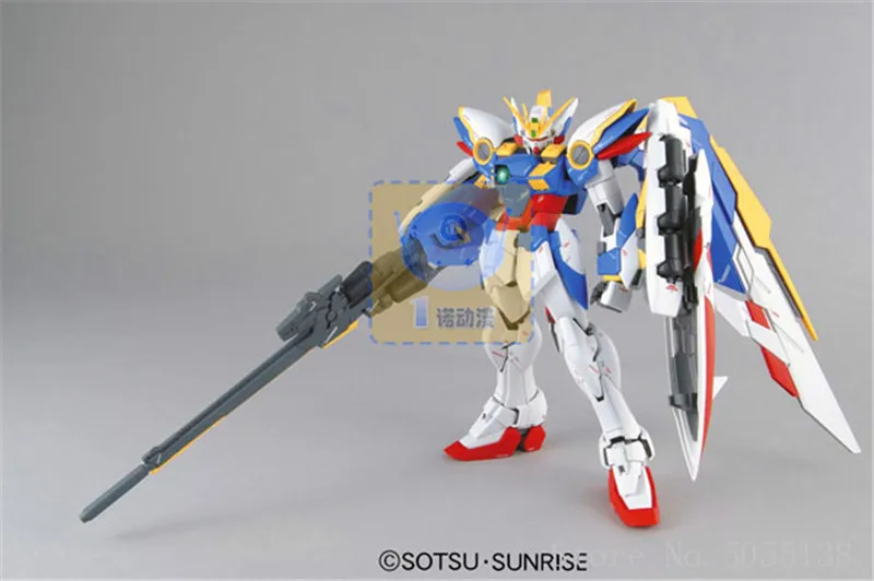 Bandai Gundam модели на в сборе 69489 мг 1/100 XXXG-01W крыло робот Гандам Рисунок Аниме Драконий жемчуг игрушки Рисунок подарок