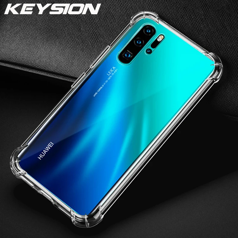 Чехол для мобильного телефона Huawei P30 Pro P20 Lite Mate 20 Y7 Y9 2019 прозрачный мягкий ТПУ