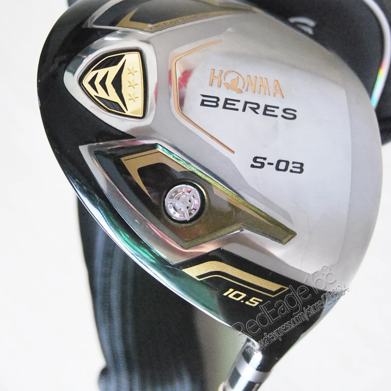 Cooyute новые мужские клюшки для гольфа HONMA S 03 набор из дерева 9 5/10 5 чердак + 3/5