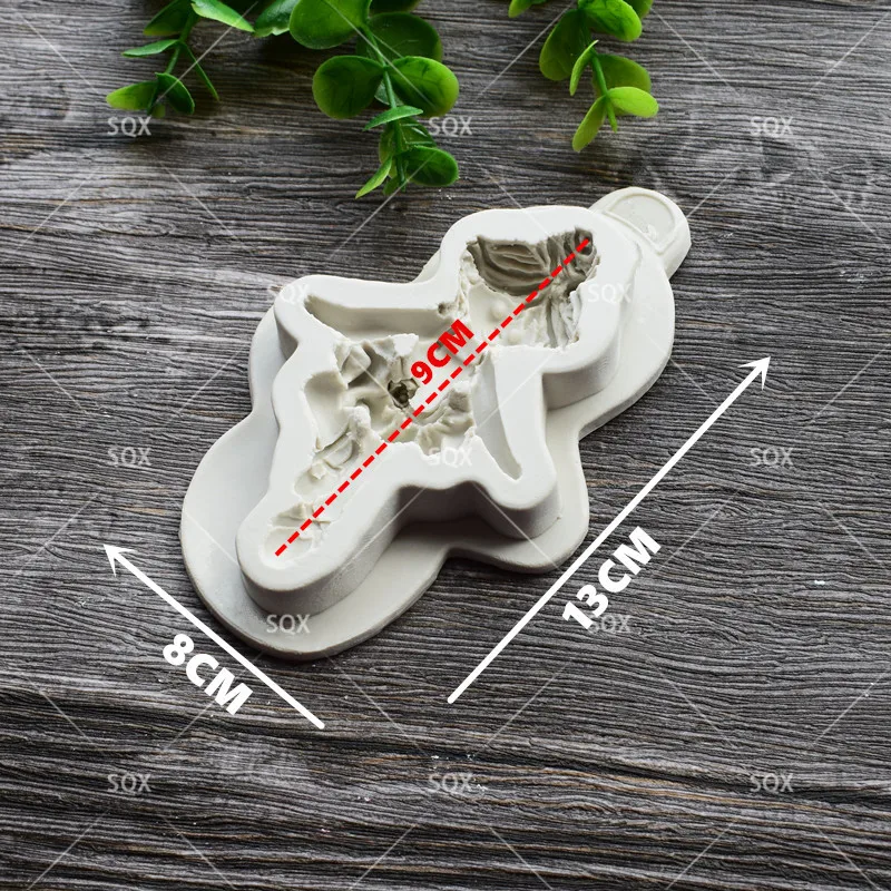 Часть танцевальной девушки формы для выпечки торта с мастикой силиконовые