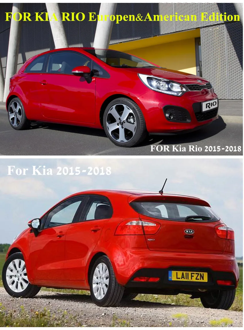 RIO Накладка на порог двери из нержавеющей стали подходит для KIA RIO 2010- Rio X Line RIO3 RIO4