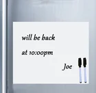 Магнитная доска на холодильник со стираемыми чернилами, офисный блокнот для заметок x блокнот-органайзер см