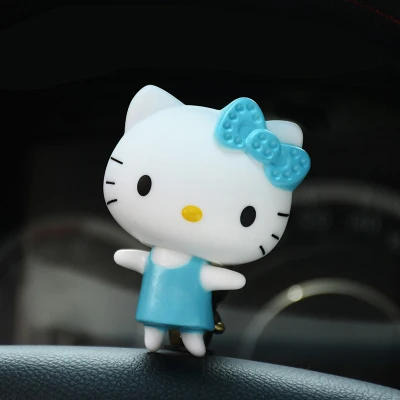 Hello kitty Doraemon Кики медведь мех помпоны детская игрушка брелок женский брелок металлические брелки для ключей ключи от машины сумка кулон Шарм D62 - Цвет: 9