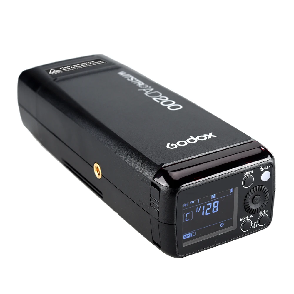 Godox карманная наружная вспышка AD200 конвертируемая крышка 2 4G Беспроводная 200WS TTL HSS