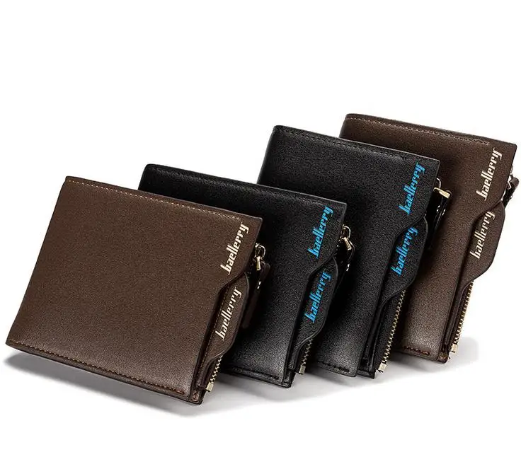 Новый модный брендовый кожаный бумажник мужские кошельки ультратонкий мини